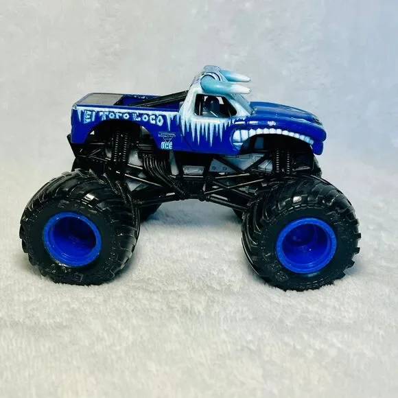 Monster Jam Hot Wheels Truck Diecast El Toro Loco Fire and Ice 1:64 Rare… - Picture 2 of 4